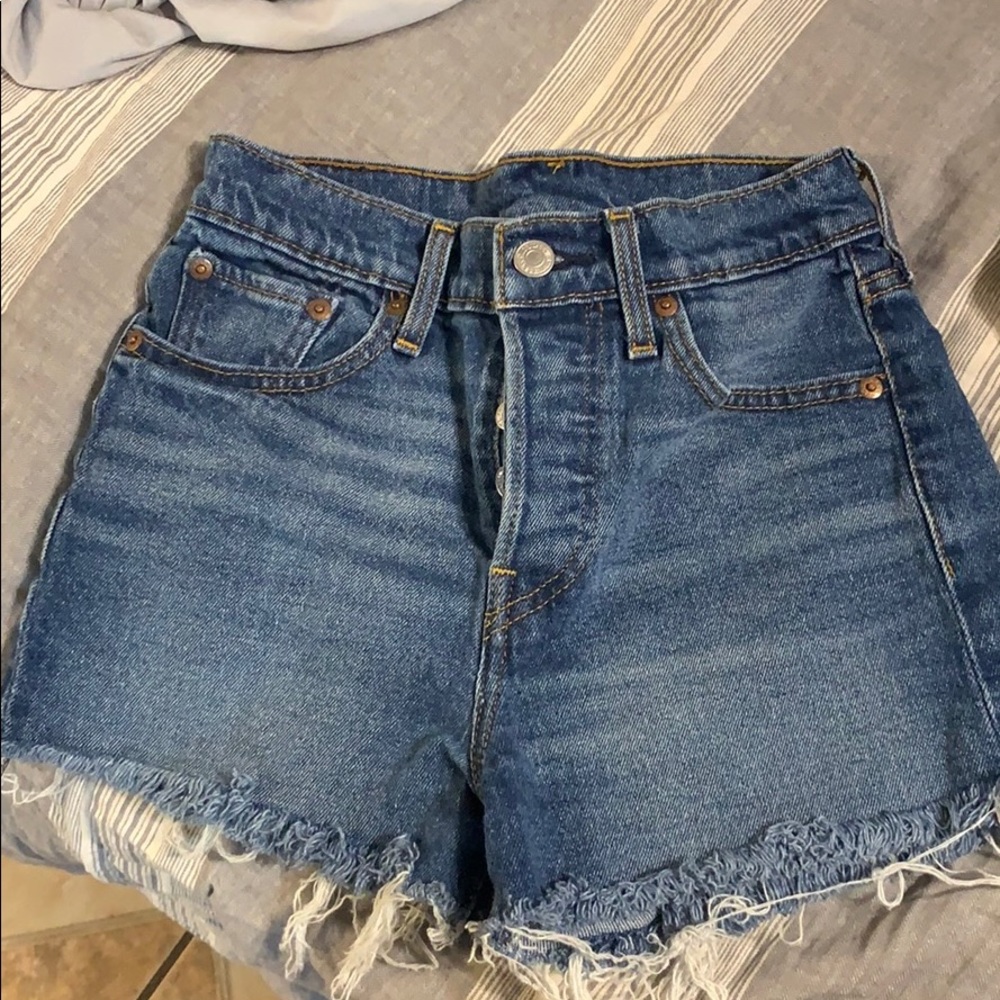 Levi’s high waisted shorts